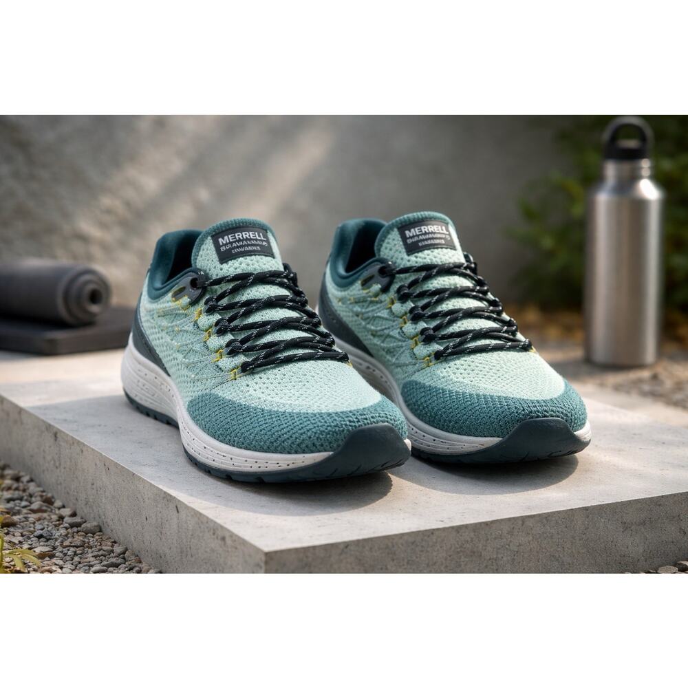 Merrell Bravada 2 Hiking Shoes Womens Size 10 Jade Green Trail Running Sneakers